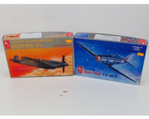 Schaal 1:48 Hobbycraft 1583 1584 Starfix 709/10 Spitfires #206