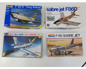 Schaal 1:48 Entex 9009 Monogram 5402 Revell H-2292 04553 F-86 Sabres #195