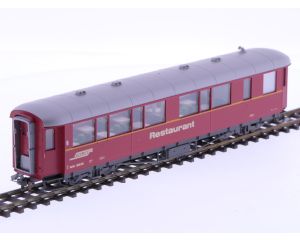 Schaal H0m Bemo 3274-113 restauratierijtuig WR 3813 1e kl. van de RhB #P219