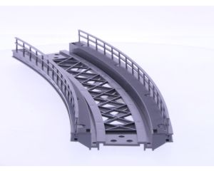 Schaal H0 Märklin 7269 gebogen oprit 437.4 r voor M-rails #6577