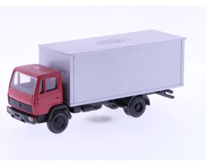 Schaal 1:50 NZG 250 mercedes 709-1114 Ecoliner bakwagen met rode cabine #7024