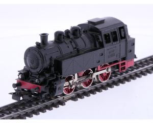 Schaal H0 Märklin 3004 stoomlocomotief met vaste tender BR 80 van de DB #6619