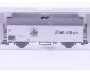 Schaal H0 Fleischmann 5321K, 5327 en 5342K set van 3 gesloten goederenwagens van de DB #6639