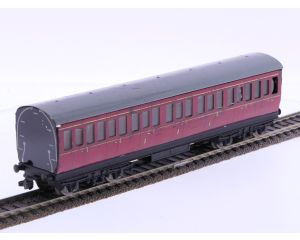 Schaal 00/H0 Hornby Dublo 4021, 4022, 4047 en 4048 personenrijtuigen set 4 st. van de BR #6663