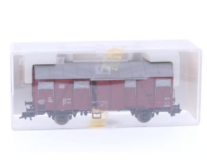 Schaal H0 Fleischmann 84 5312k gesloten goederenwagen van de DB #6729