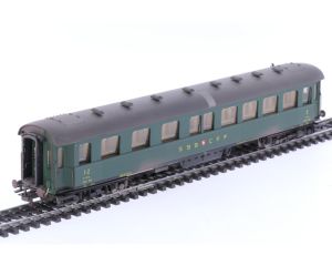 Schaal H0 Metropolitan 7021 personenrijtuig ABC4 1807 1-2e kl. en 3e kl. van de SBB #6753