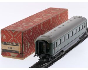 Schaal H0 Märklin 346/1 personenrijtuig B4ü 2e kl. van de DB #6828