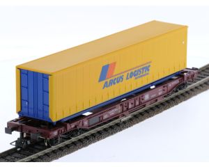 Schaal H0 Roco 46576 containerwagen "Arcus logistic" van de DB #6840