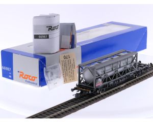 Schaal H0 Roco 66987 containerwagen Bergbauern-Milch van de DB #6854
