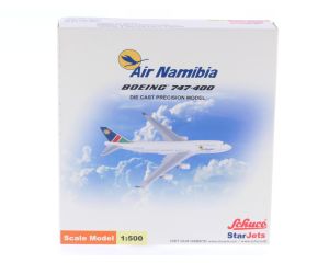 Schaal 1:500 StarJets 355 7623 Air Namibia Boeing 747-400 Reg. V5-NMA #7309