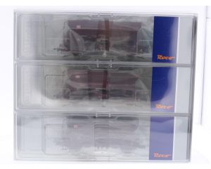 Schaal H0 Roco 76170 3-delige set zelflossers type Fcs van de DB #6876