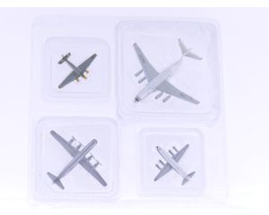 Schaal 1:500 Herpa 514071 Christmas 2004 - Edition 4 B377+Il-76TD+Ju-52/3m+V784 Pan Am+Atlant-Soyuz Airlines+Philippines Airlines #7414