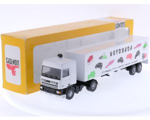 Schaal 1:50 Lion-toys No. 36 DAF 95-400ATi met "Autodrop" trailer #6931
