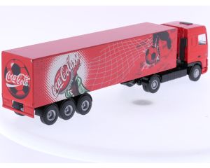 Schaal 1:50 Lion-toys No. 36 DAF XF 480 trekker met trailer "Coca-Cola" #6932