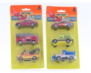 Schaal 1:60 Matchbox 11894.20 set van 6 auto's #6974