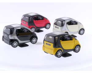 Schaal 1:33 Maisto set van 4 x Smart City-coupé #6980