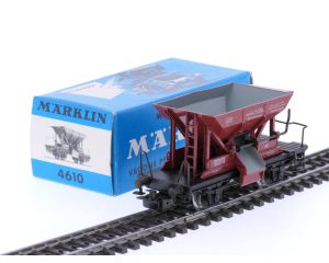 Schaal H0 Märklin 4610 ballastwagen type Talbot van de DB #7604