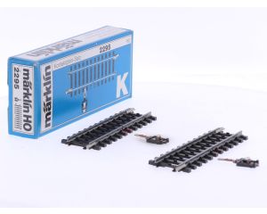 Schaal H0 Märklin 2295 K-rail contactrail-set 2 stuks #7688
