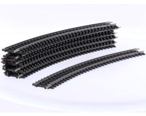 Schaal H0 Märklin 2231 K-Rails gebogen rail radius 424,6 mm 30° 10 st. #7692