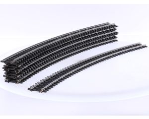 Schaal H0 Märklin 2151 k-rails gebogen R4 radius 618,5 mm 30 graden 10 st. #7696