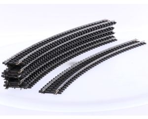 Schaal H0 Märklin 2141 K-rails gebogen rail R4 30 graden 10 st. #7697