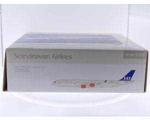 Schaal 1:200 Herpa DM9816 Airbus A340-300 SAS 'Goldfred Viking' Reg. SE-REA #7915