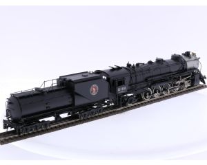 Schaal H0 Tenshodo No. 155 stoomlocomotief Class Q-1 2-10-2 van de Great Northern #P296