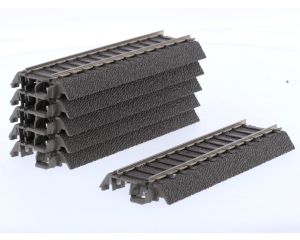 Schaal H0 Märklin 24094 rechte rails lengte 94,2 mm C-Rail '2 rail uitvoering' 6 st. #8117