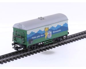 Schaal H0 Märklin 4485 koelwagen 'Nichts geht über Bärenmarke' van de DB #8128