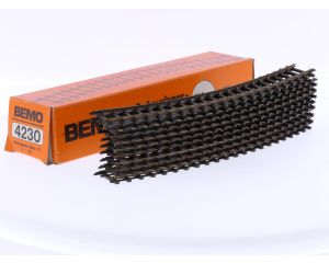 Schaal H0m Bemo 4230 gebogen rails 30° R = 330 doos à 10 st. #8149