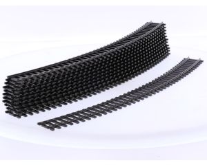 Schaal H0m Bemo 4294 507 gebogen rails 30° R=520 mm doos à 12 st. #8151
