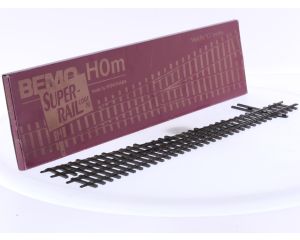 Schaal H0m Bemo 4294 607 wissel rechts 9.5° R = 750 mm #8158