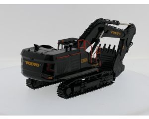 Schaal 1:50 WSI Models 64-2013 graafmachine Volvo EC950F Black #8258