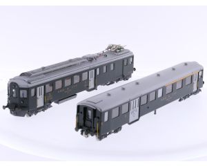 Schaal H0 Metropolitan 749 en 779 elektrisch treinstel BDe 4/4 en ABt Pilot no. 033 van de SBB-CFF BASTLER #P324