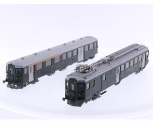 Schaal H0 Metropolitan 749 en 779 elektrisch treinstel BDe 4/4 en ABt Pilot no. 033 van de SBB-CFF BASTLER #P324