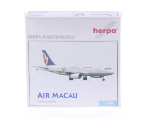 Schaal 1:500 Herpa 501798 Airbus A320 Air Macau Reg. B-MAH #8350