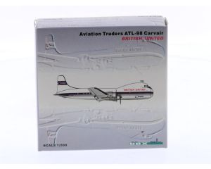Schaal 1:500 Blue Box (BBX) BBCARBU ATL98 Carvair British United Reg. G-ARSD #8434