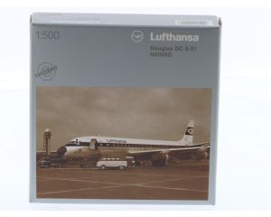Schaal 1:500 Herpa 514248 Douglas Dc-8-51 Lufthansa Reg. N8008D #8537