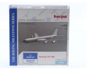 Schaal 1:500 Herpa 510622 Boeing 707-300 Boeing Company Reg. N68657 #8637