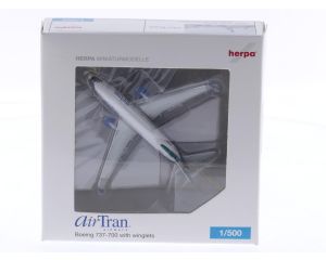 Schaal 1:500 Herpa 505000 Boeing 737-700 met winglets AirTran Airways Reg. N169AT #8641