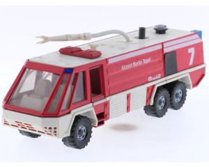 Schaal 1:55 Siku 2921, 3433, 3722 en 4115 set van 4 brandweer voertuigen met boot #8660