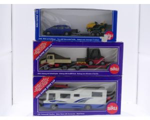 Schaal 1:55 Siku 2522, 2540 en 3129 set van 3 verschillende voertuigen #8695