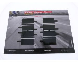 Schaal 1:24 Carrera 20020612 rechte stukken 1/4 (2) #8796