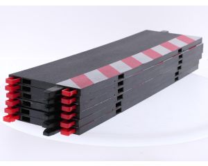 Schaal 1:24 Carrera 20020560 buitenrandstroken voor rechte baanstukken (6) #8801