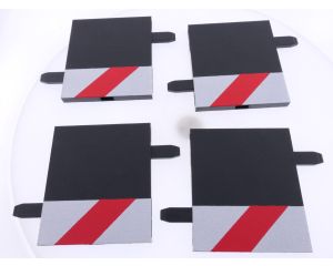 Schaal 1:24 Carrera 20020589 buitenrandstroken 1/4 recht (4) #8812