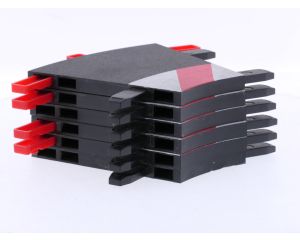  Schaal 1:24 Carrera 20020590 binnenrand-stroken voor bocht 1/30° (6) #8834