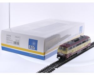 Schaal H0 ESU 31015 diesellocomotief BR 218 217 TEE van de DB. Digitaal #9003