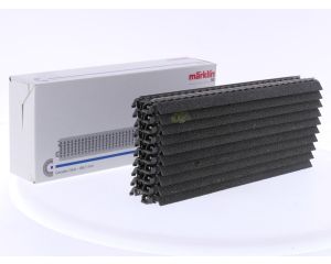 Schaal H0 Märklin 24188 Rechte rail 188 mm. (C-rails) 10 stuks #9021