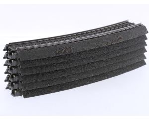 Schaal H0 Märklin 24224 gebogen C-Rail R2 437,5 mm 6 st. #9023