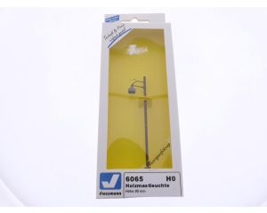 Schaal H0 Viessmann 6065 set van 4 houten mastlampen hoogte 90 mm #9065